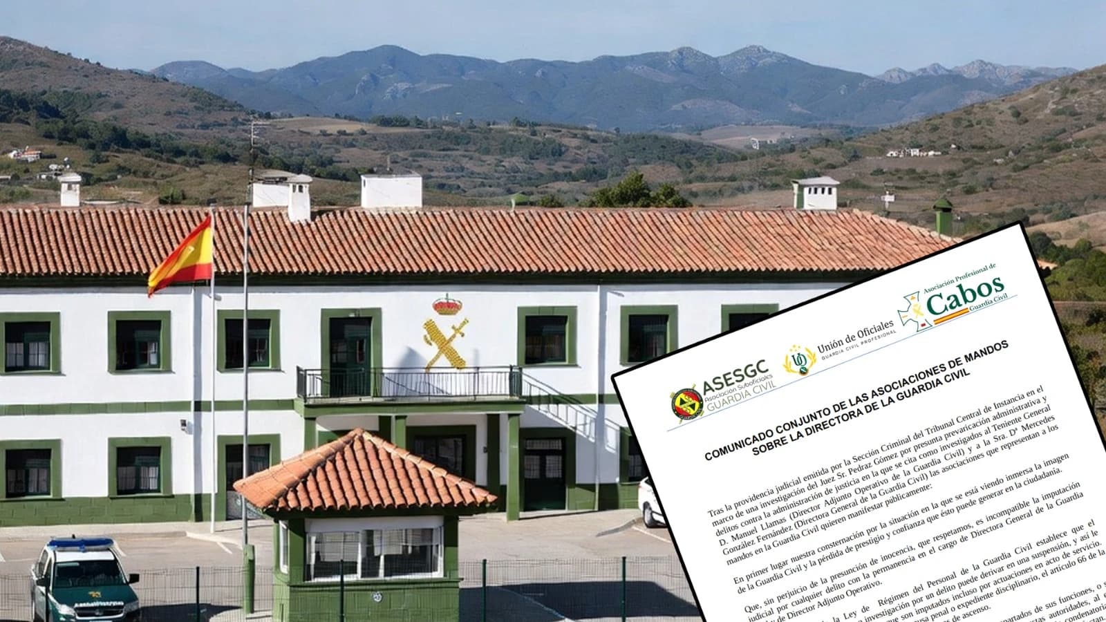 Comunicado de las asoc. de mandos de la Guardia Civil ¿Por qué no dimite Marlaska?