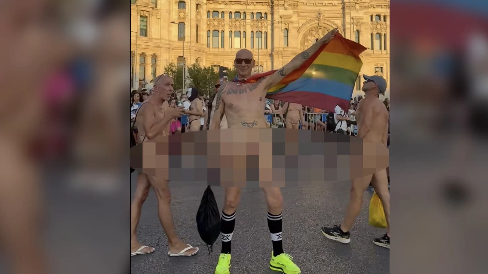 Mira el vídeo: así se mostraron en público durante el Orgullo de Madrid ¿Cómo te quedas?