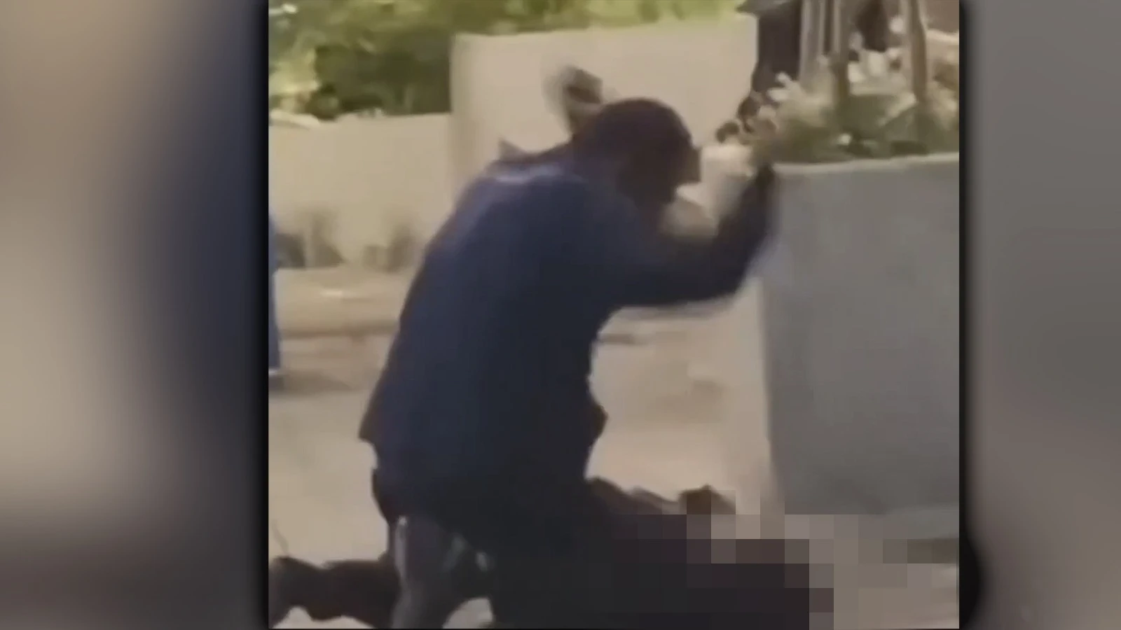 Vídeo: falso solicitante de asilo en Génova intenta matar a otra persona en plena calle