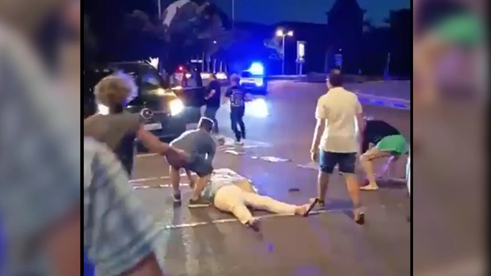 Vídeo escalofriante: magrebí roba una furgoneta, arrolla a 3 personas y es detenido