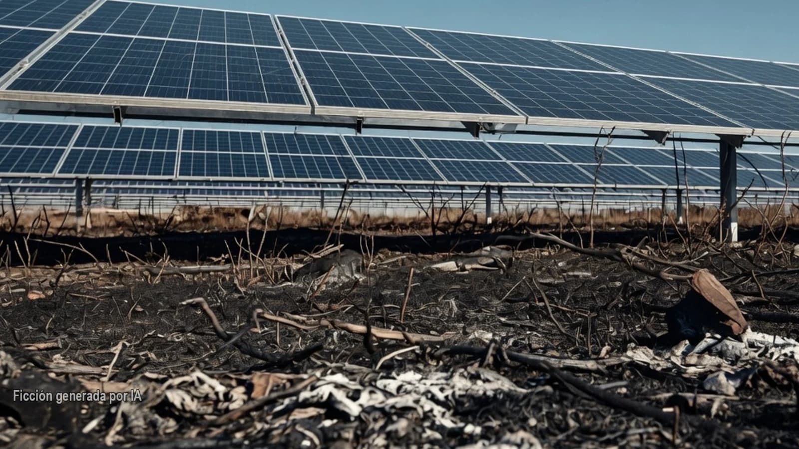 ¿El Gobierno autorizó semanas antes placas solares en zonas arrasadas por incendios?