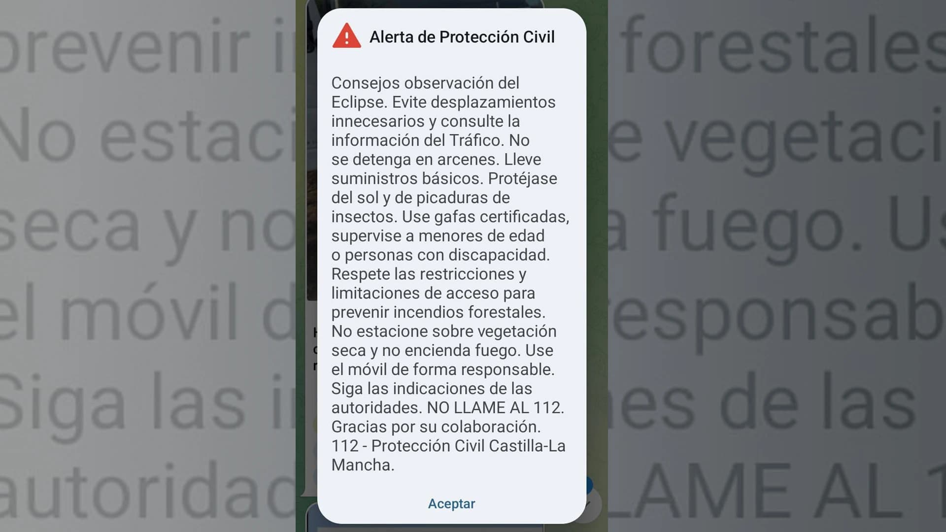Indignación por la alerta de Emergencia en Castilla La Mancha
