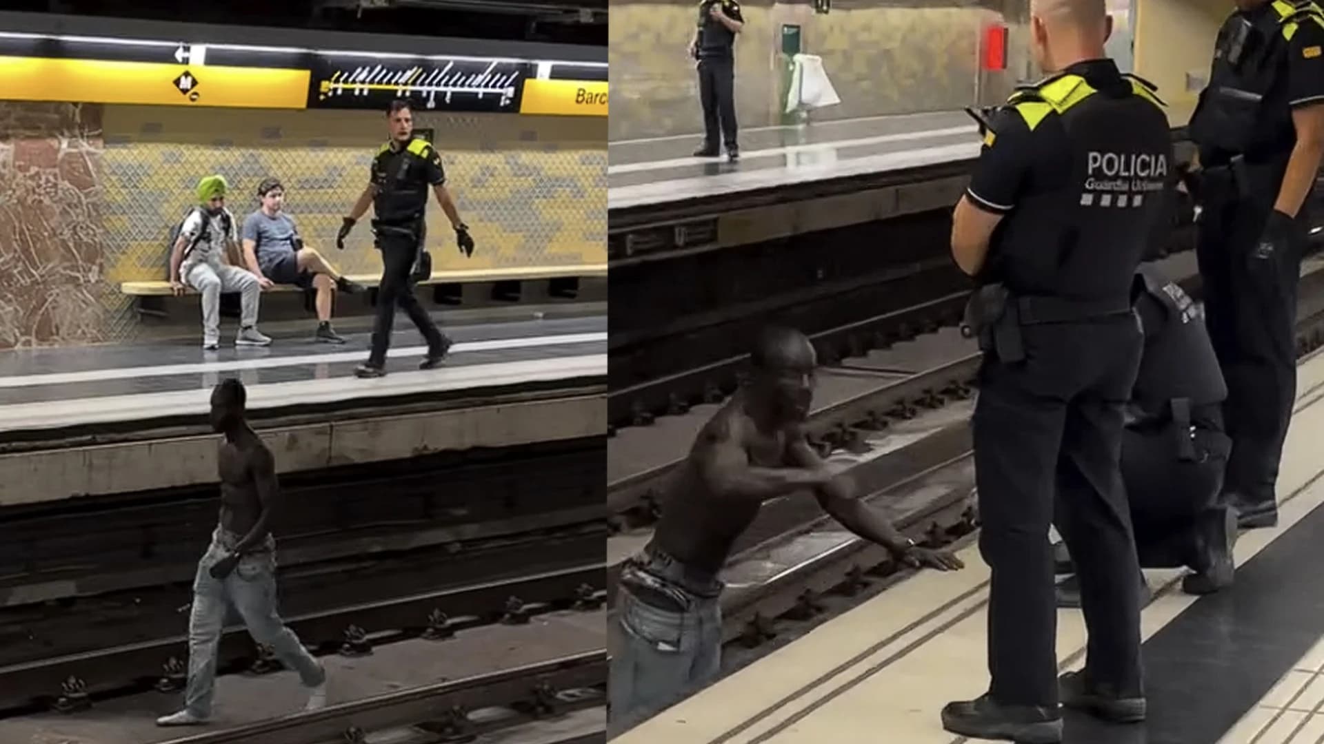 Vídeo: peligro en el metro, un nuevo incidente que refleja un problema recurrente