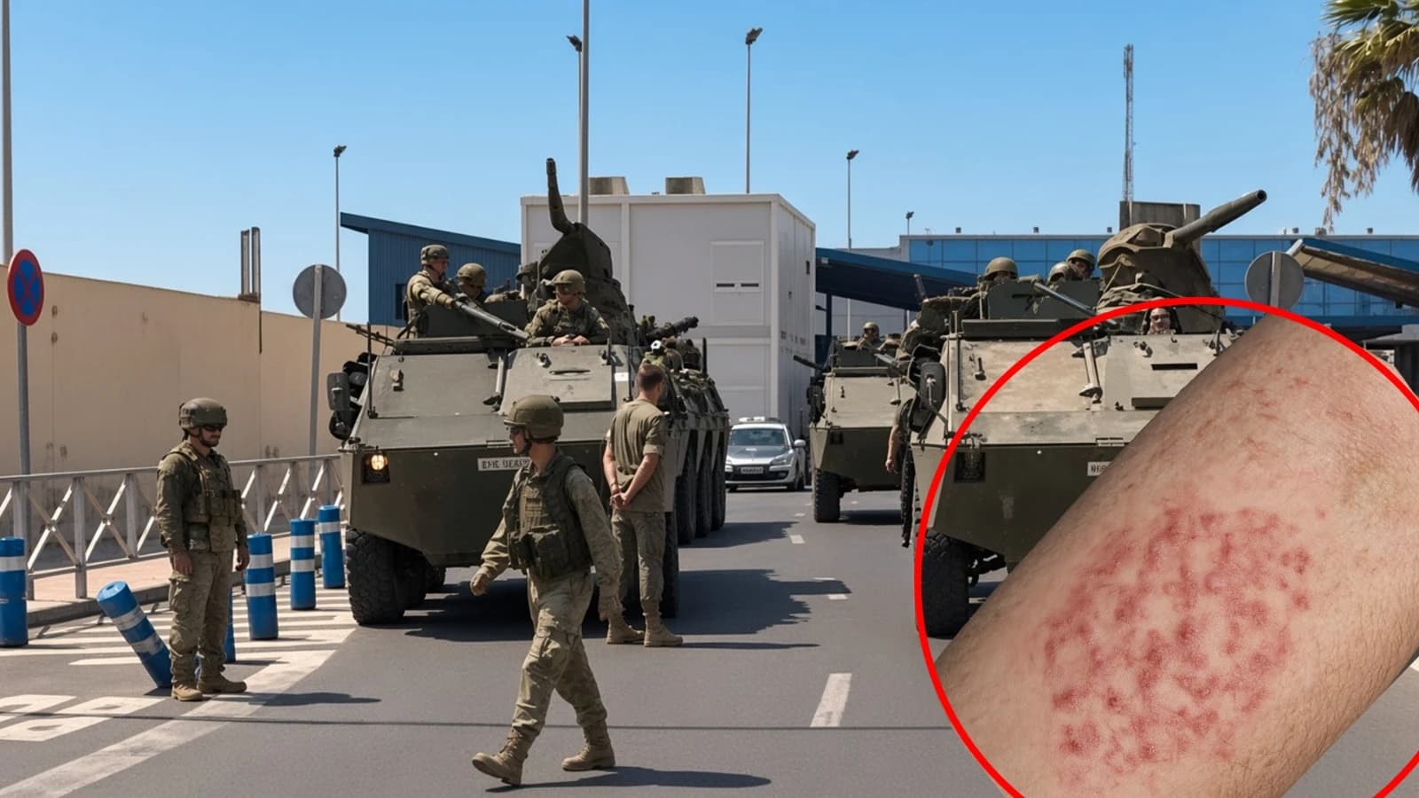 Sarna entre los militares de Ceuta: Defensa admite una decena y ATME exige claridad