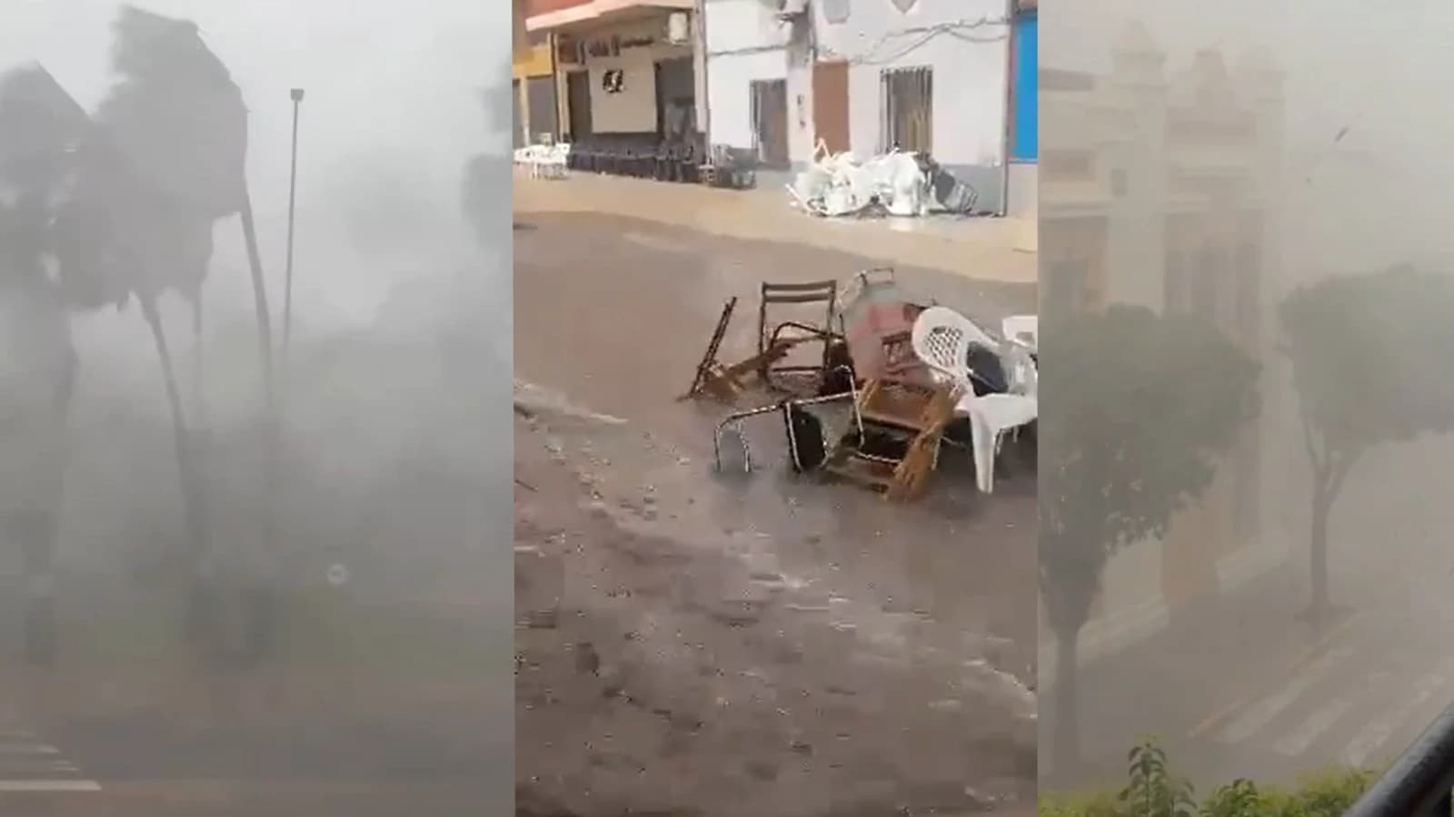 Vídeos de la tormenta en Cullera, Alzira y Cambrils: así rompió el cielo en el este