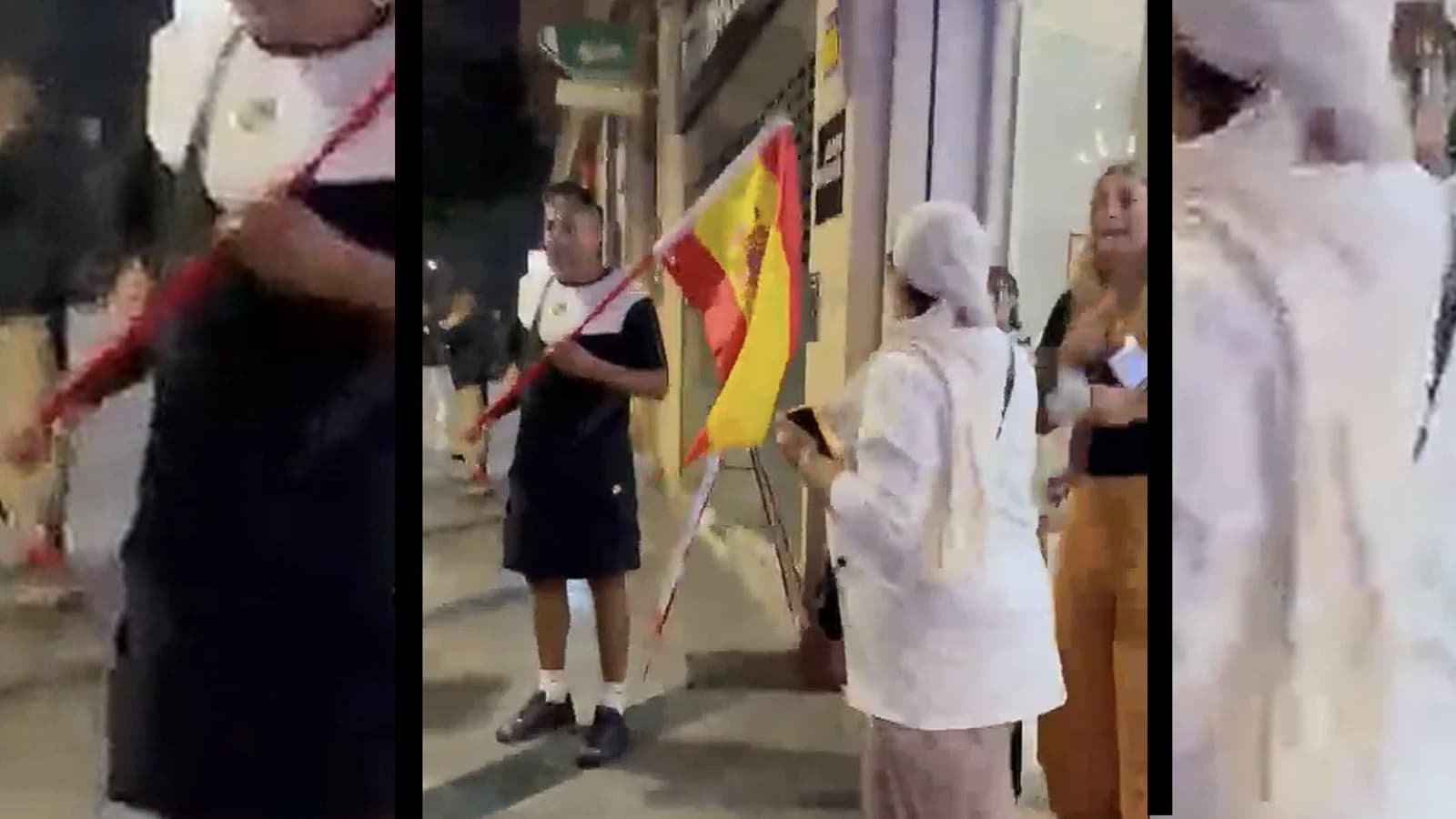 Vídeo: marroquíes atacan a la reportera de Herqles María Durán en Ceuta