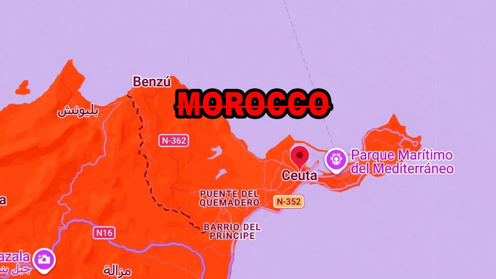Ministros de Mohamed VI no sueltan a Ceuta: dicen que no cederán ni un palmo