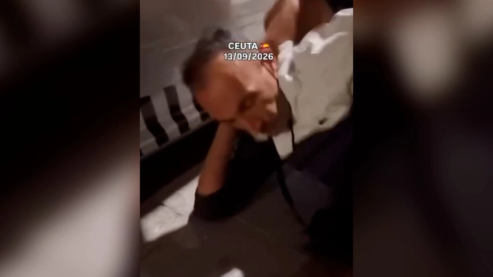Vídeo: sujetada del brazo y sacándosela delante suya. Denuncian agresión sexual en Ceuta