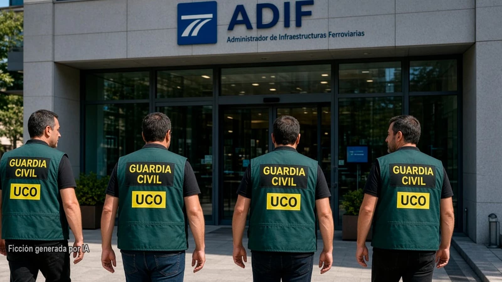 La UCO se presenta en la sede de Adif por obras bajo sospecha