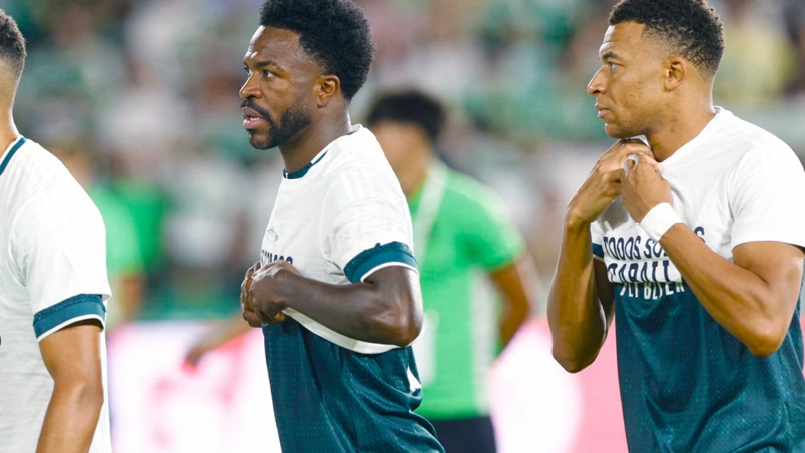 Polémica Mbappé, Vinicius y Konaté ¿Taparon las camisetas de apoyo a Ceuta a propósito?