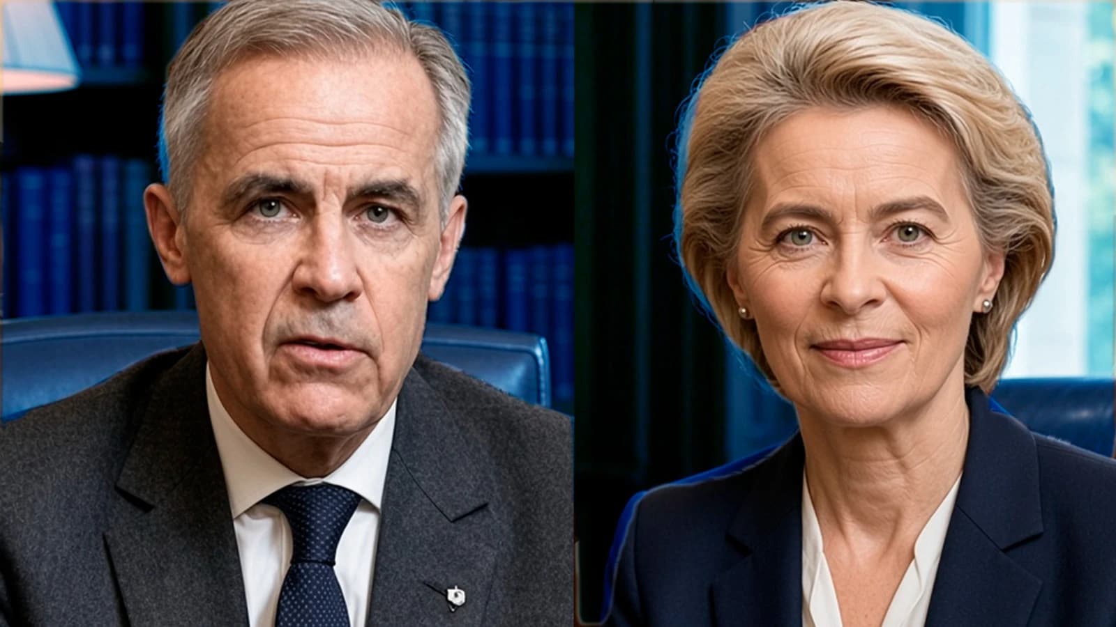 Von der Leyen ofrece a Canadá ser miembro asociado de la UE y Trump manda un aviso