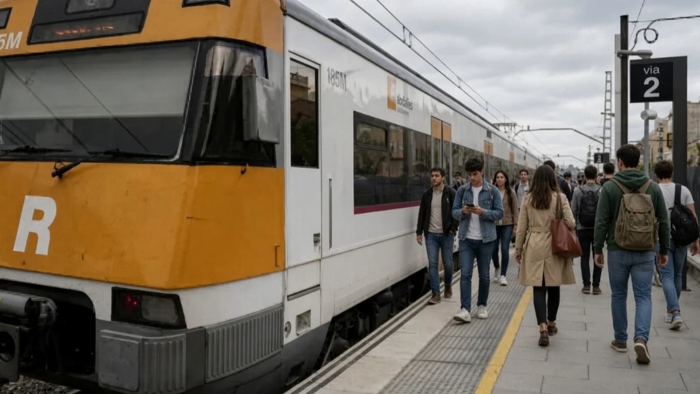 El PSOE de Illa, incapaz de cubrir con autobuses el hueco de Rodalies