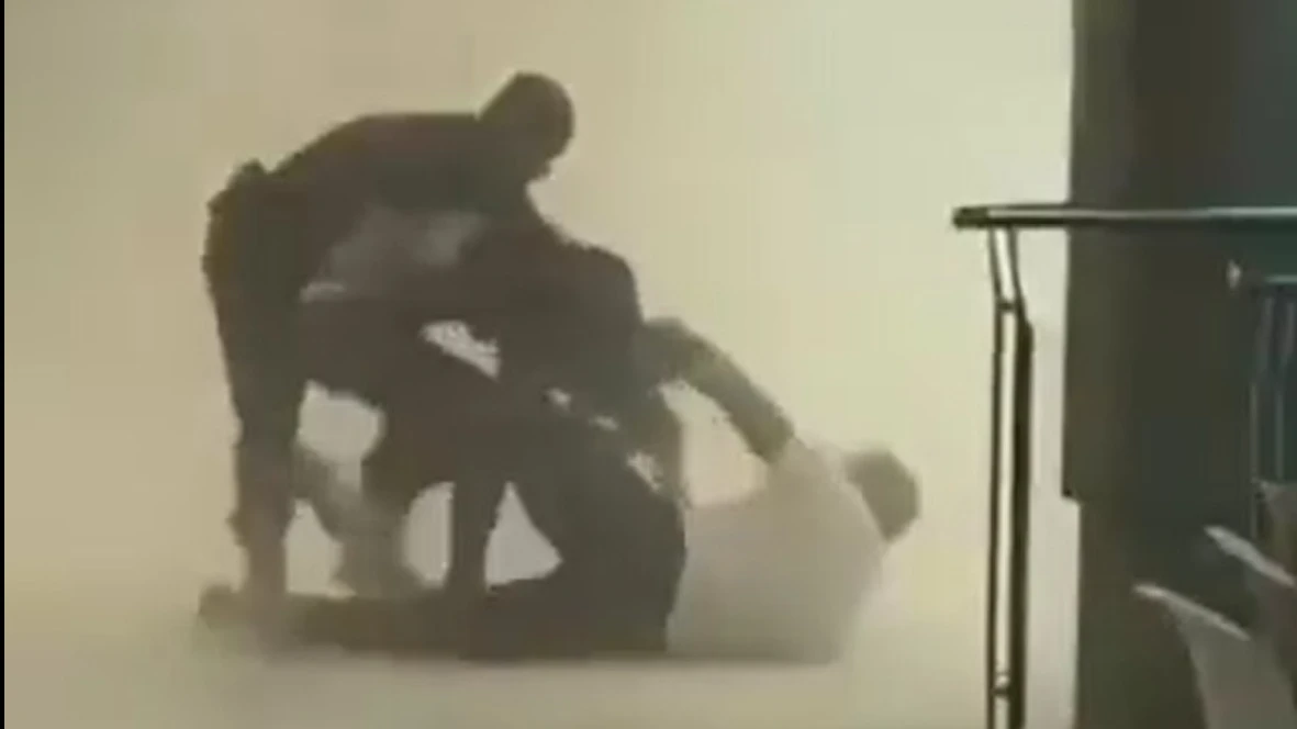 Vídeo: vigilante frena un atraco en una joyería aplicando un mataleón a uno de los ladrones