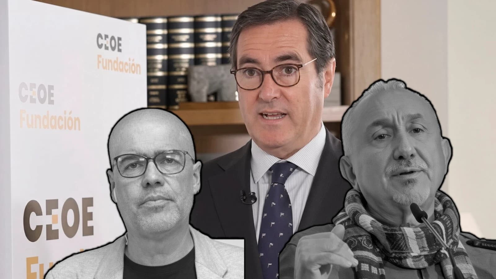 Todo sobre el plantón de CCOO y UGT a la CEOE ¿Cancelaron la reunión para convocar la huelga del 11-N?