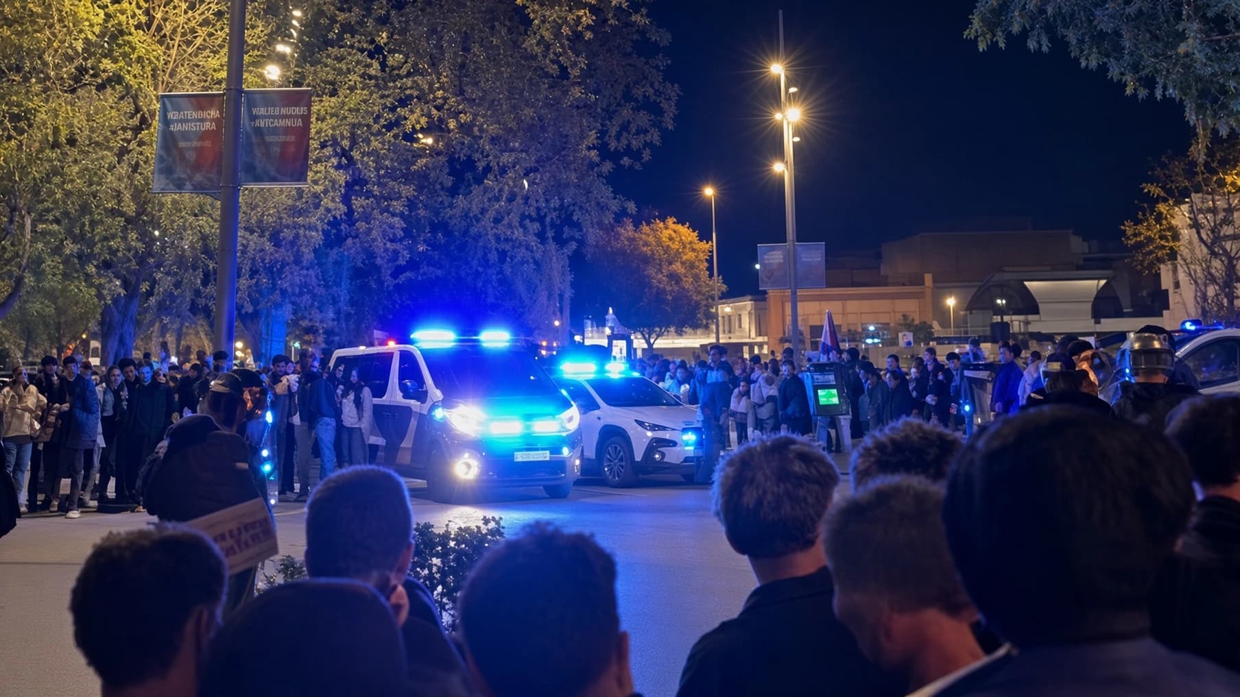 Altercados "Blocus" en Palma de Mallorca