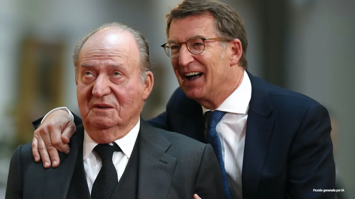 Feijóo defiende el legado del Rey Emérito y pide su regreso a España