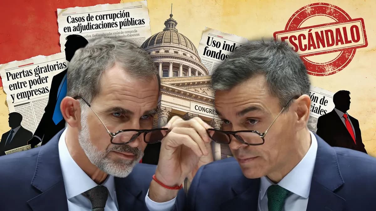 Mientras el rey se humilla sigue la corrupción