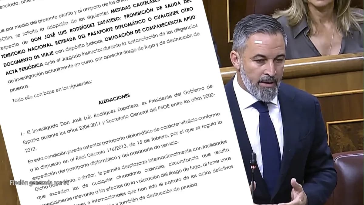 Vox exige la inmediata retirada del pasaporte diplomático a Zapatero