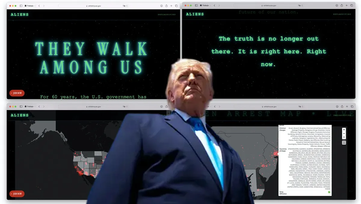 Trump geolocaliza delitos de inmigrantes con la web "Aliens"
