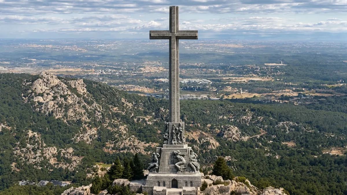 El TSJM decreta la paralización de las obras del Valle de los Caídos