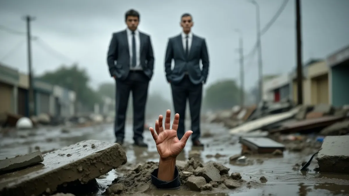 Mazón culpable y Pedro Sánchez con su agenda 2030 la raíz