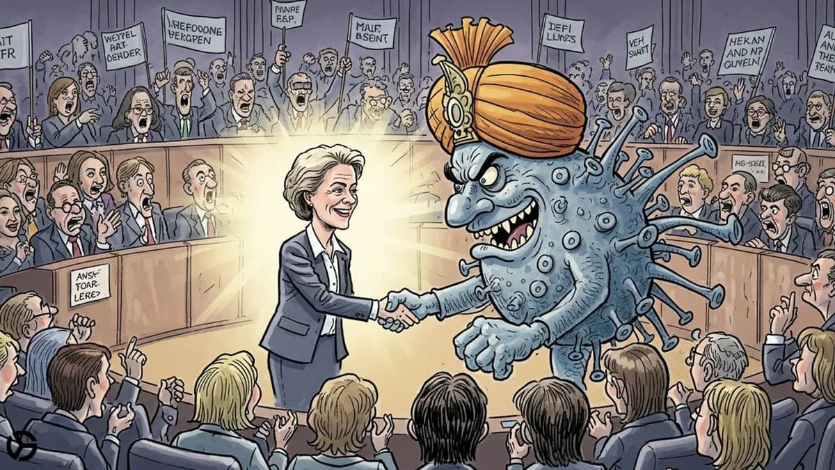 Von der Leyen impone el acuerdo UE-India sin votarlo nadie