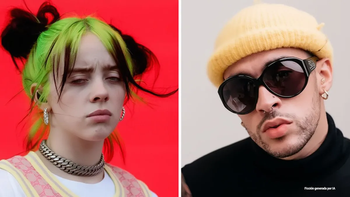 Bad Bunny y Billie Eilish desafían la política migratoria de Trump en los Grammy