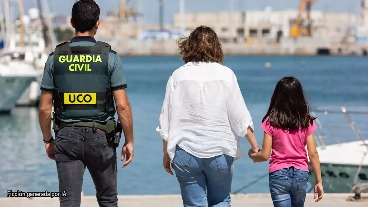 La UCO localiza en Kosovo una niña de 6 años presuntamente sustraída en Mallorca por su padre