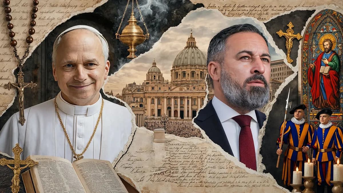 ¿Por qué Abascal se arrodilló ante el Papa?
