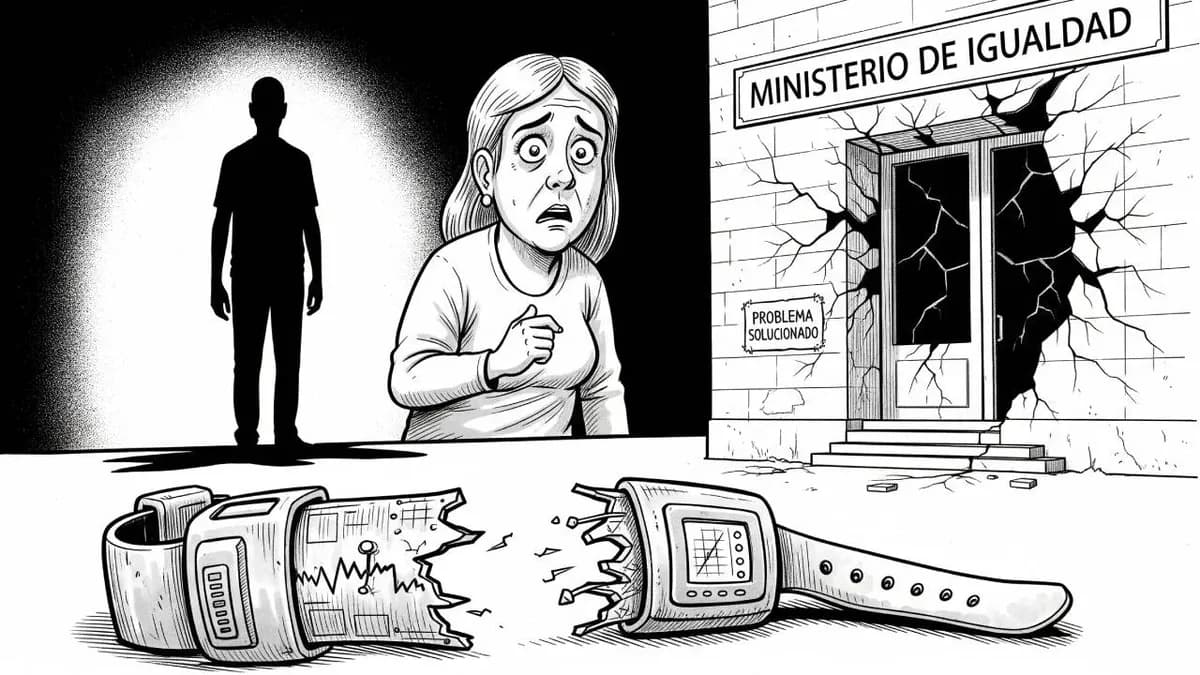 Fracaso feminista del Gobierno: víctimas abandonadas por fallos en pulseras telemáticas que la Fiscalía destapa