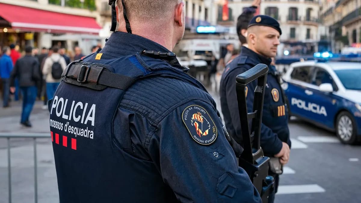 Nueva redada en Barcelona: 13 detenidos, 5 de ellos ilegales por posesión de drogas y tenencia de armas