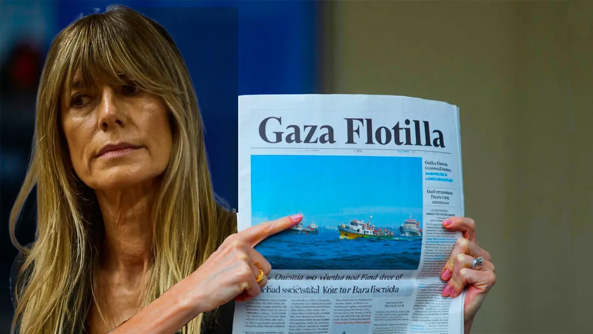 Lo sentimos Begoña: no vamos a seguir hablando de la flotilla