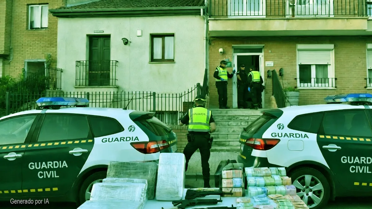 Desmantelado clan que blanqueó 1,5 millones en Cantabria