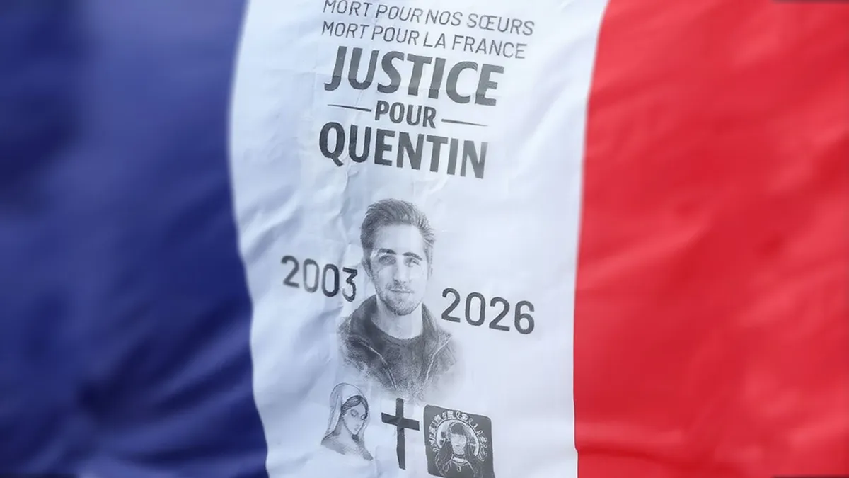 Operación policial en Francia: nueve detenidos por el linchamiento mortal de Quentin Deranque