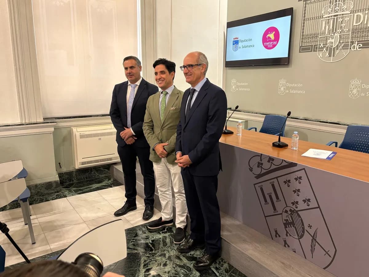 La Diputación de Salamanca reafirma su compromiso con su participación en Startup Olé 2025