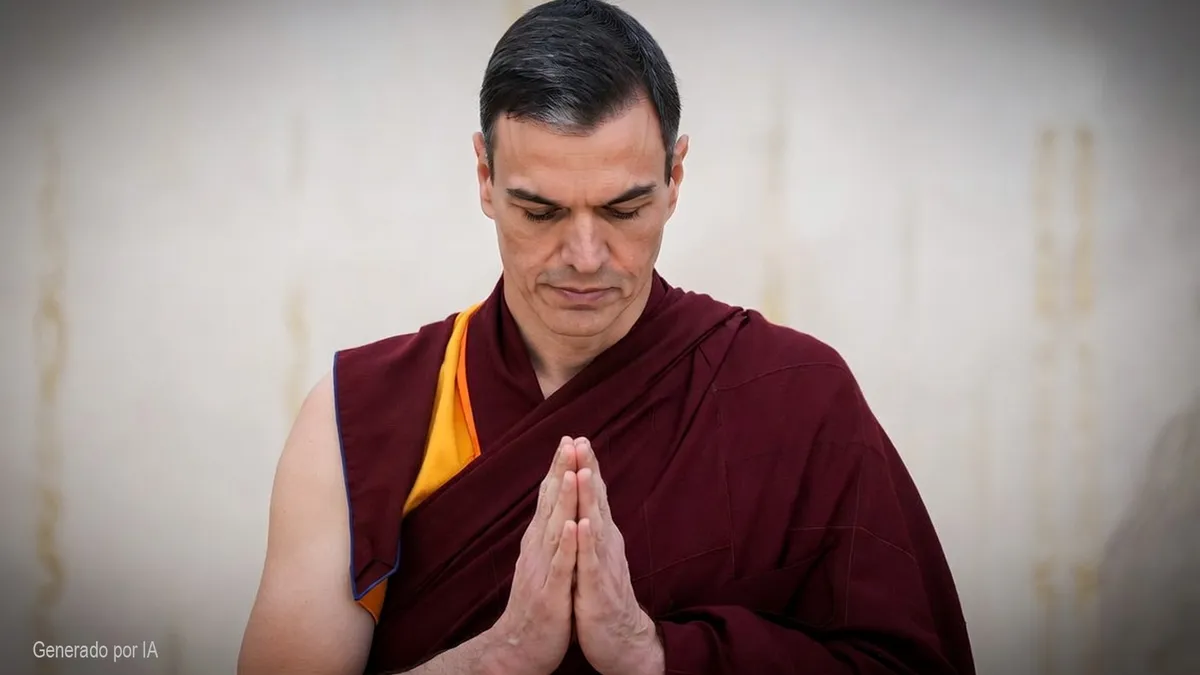 Sánchez, el pacifista universal