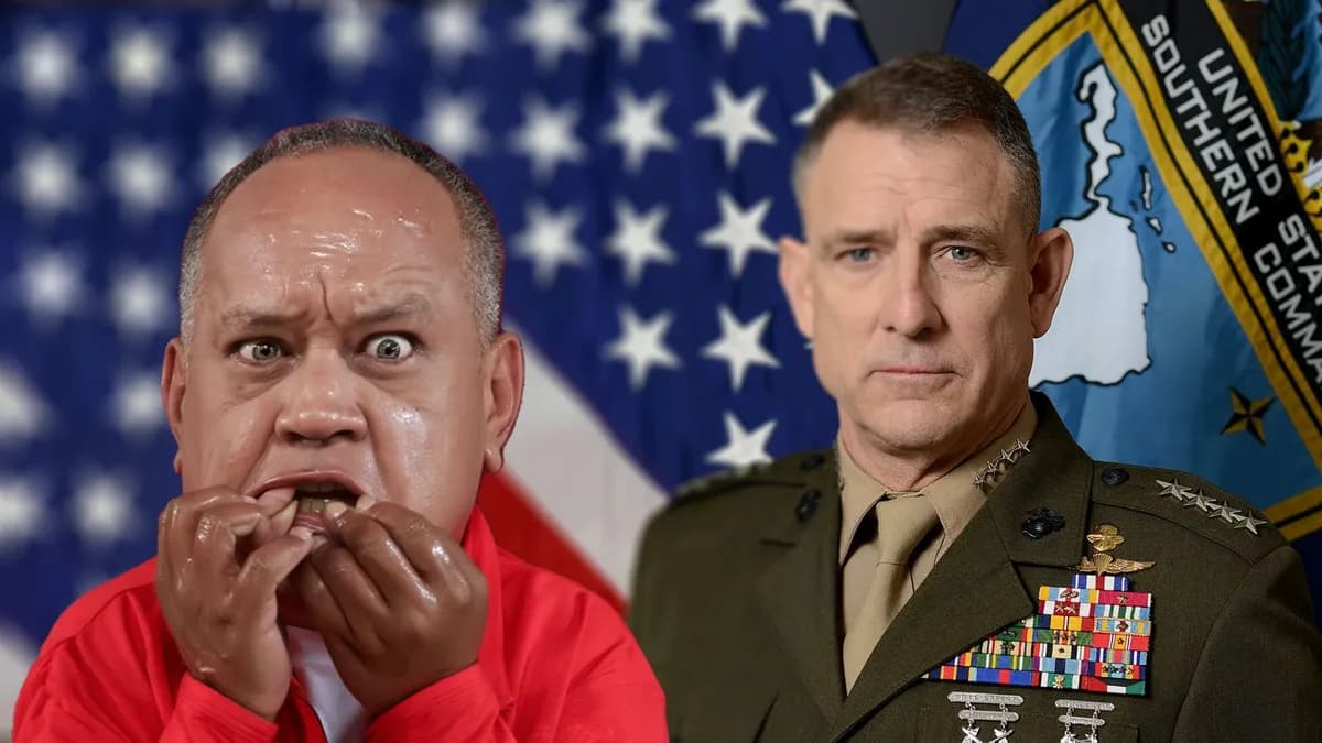 El silencio ensordecedor de los comunistas: Diosdado Cabello y la visita del Jefe del Comando Sur a Venezuela