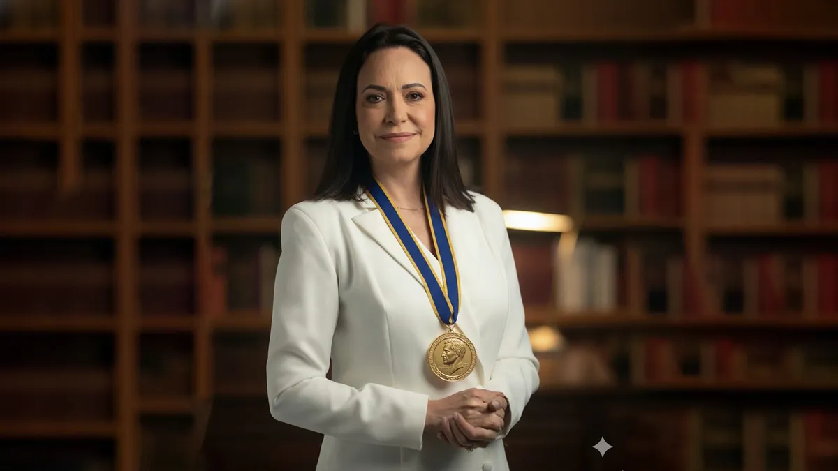 María Corina Machado, Premio Nobel de la Paz 2025