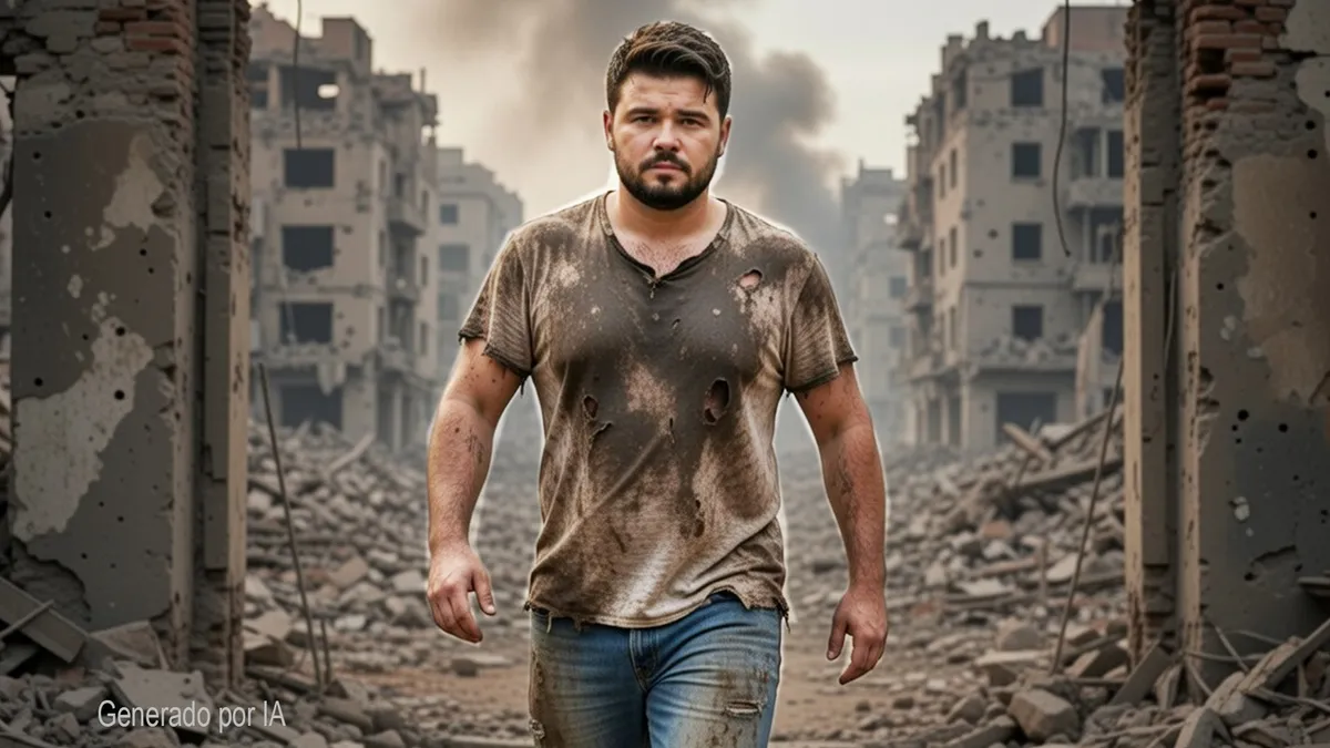 Gabriel Rufián surfeando el CAOS