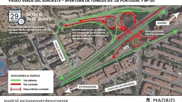 El Túnel de la M-30 Vuelve a la Normalidad: Se Adelanta la Reapertura