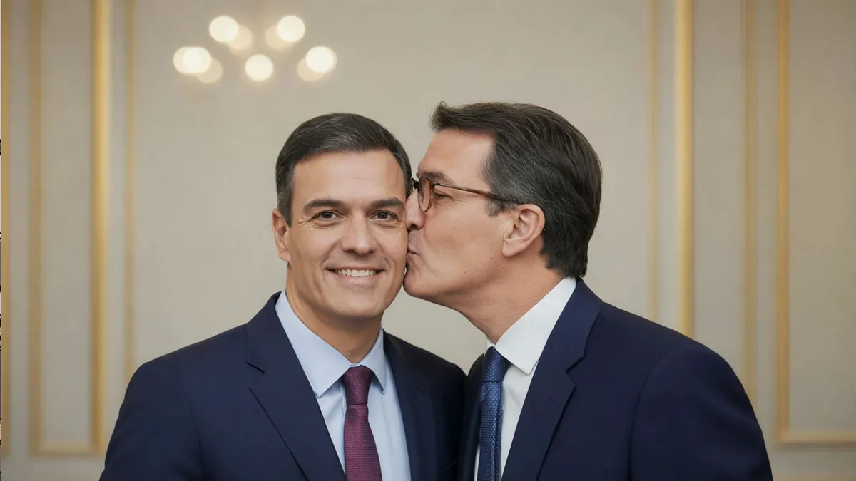 Feijóo quiere perder las elecciones y se reúne con Sánchez