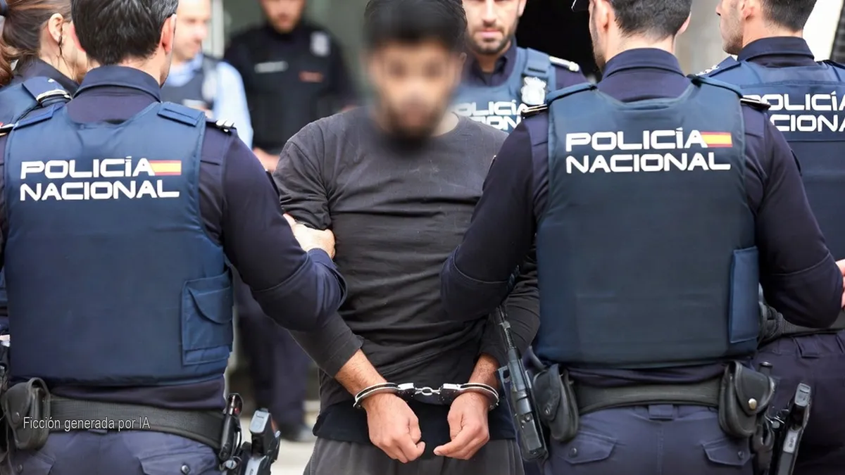 Hombre de Origen Marroquí arrestado: Presunto Acoso y Retención de un Menor