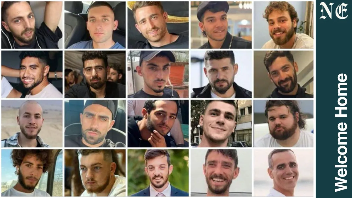 Hamás libera a siete rehenes israelíes en Gaza como parte del acuerdo de alto el fuego