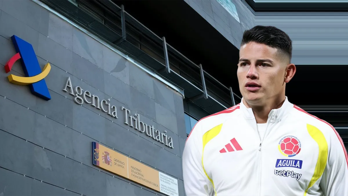 El golazo de James a Hacienda