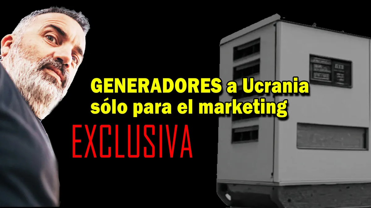 GENERADORES a Ucrania: sólo para el marketing