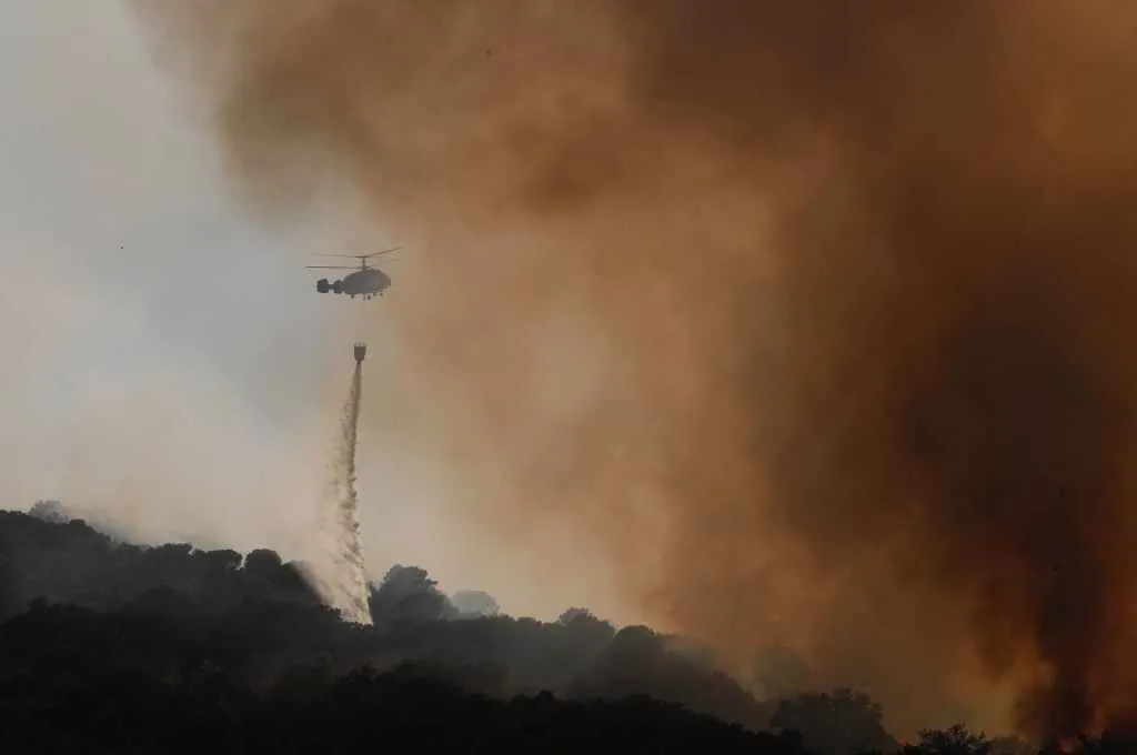 Siete detenidos por provocar incendios forestales en la Comunidad de Madrid